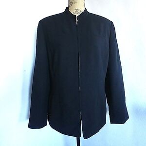 Worthington Zipper Blazer Jacket